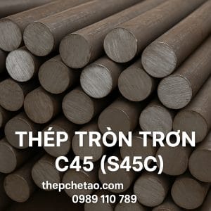 thep tron trơn cs45 s45c