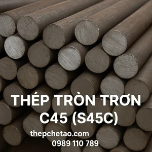 Thép tròn trơn c45
